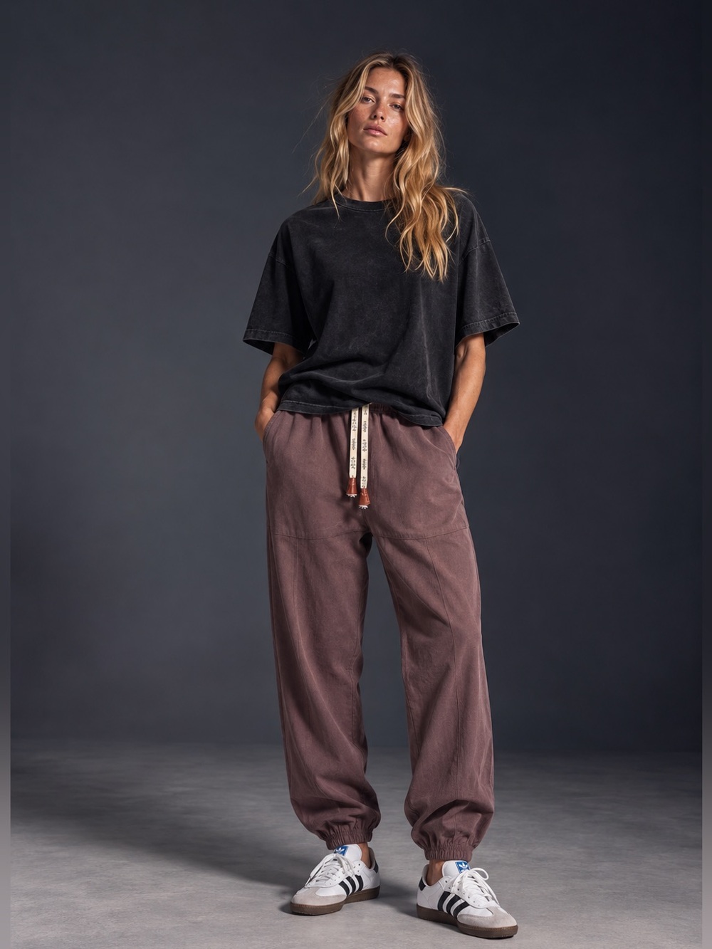 Kidoriman Japanese Streetwear Harem Jogger Pants Size M NWT